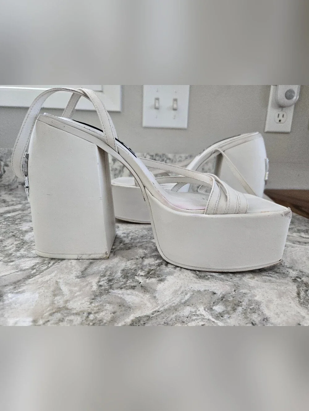 Naked Wolfe Jada Platform Heels
